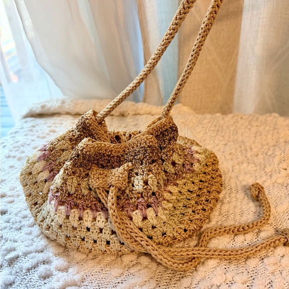 THE SAK Crochet Drawstring Crossbody Bag - Picture 2 of 11
